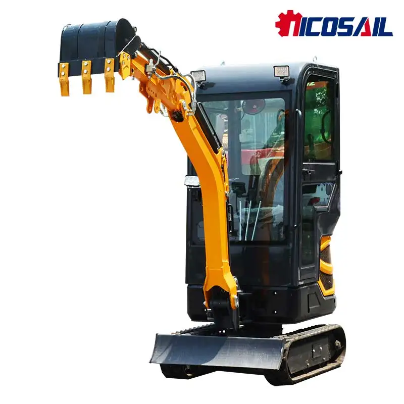 حفارة صغيرة صغيرة لأعمال الحدائق متوافقة مع CE بسعر معقول مع الأجزاء #3