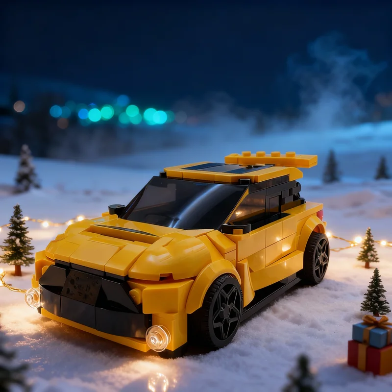 

300pcs MOC MINI Cooper City Champions Model Building Blocks Construction Toys DIY Idea Creative Christmas Gifts Education