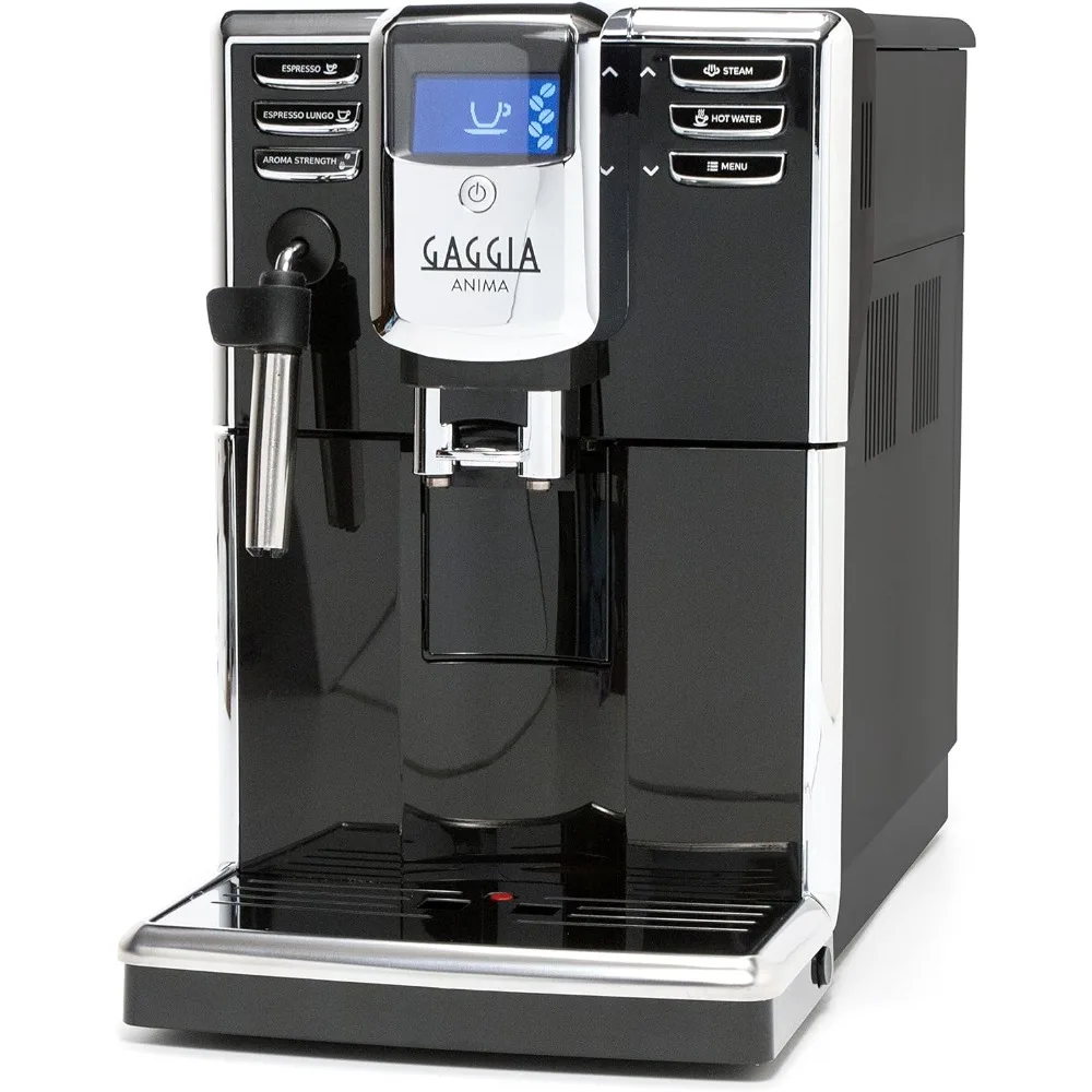 Coffee and Espresso Machine, Includes Steam Wand for Manual Frothing for Lattes and Cappuccinos with Programmable Options