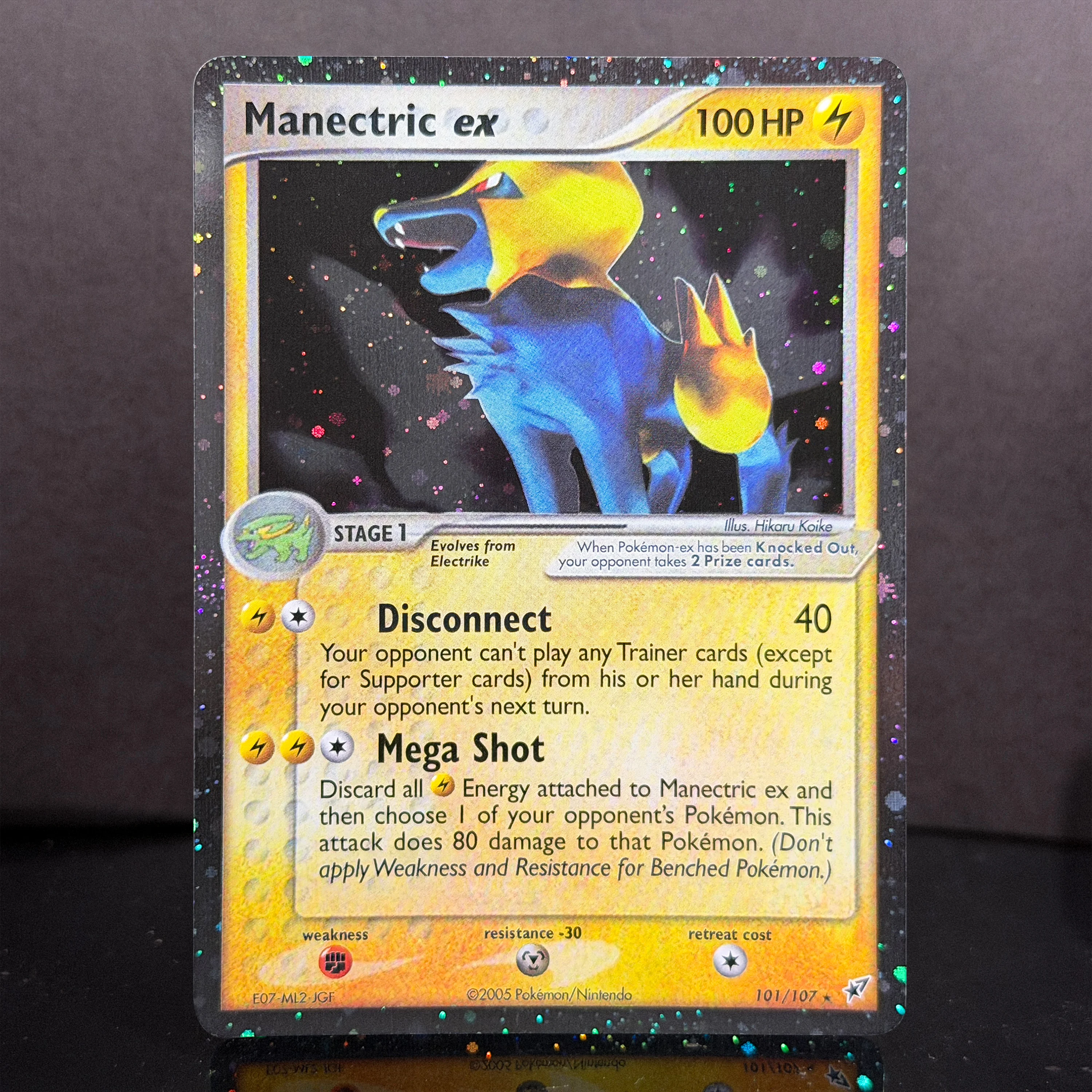 PTCG Pocket EX Deoxys Crobat Jirachi Latios Sharpedo Salamence Hariyama Deoxys Rayquaza Cosmos Holo Gold Star UR Proxy-Karten