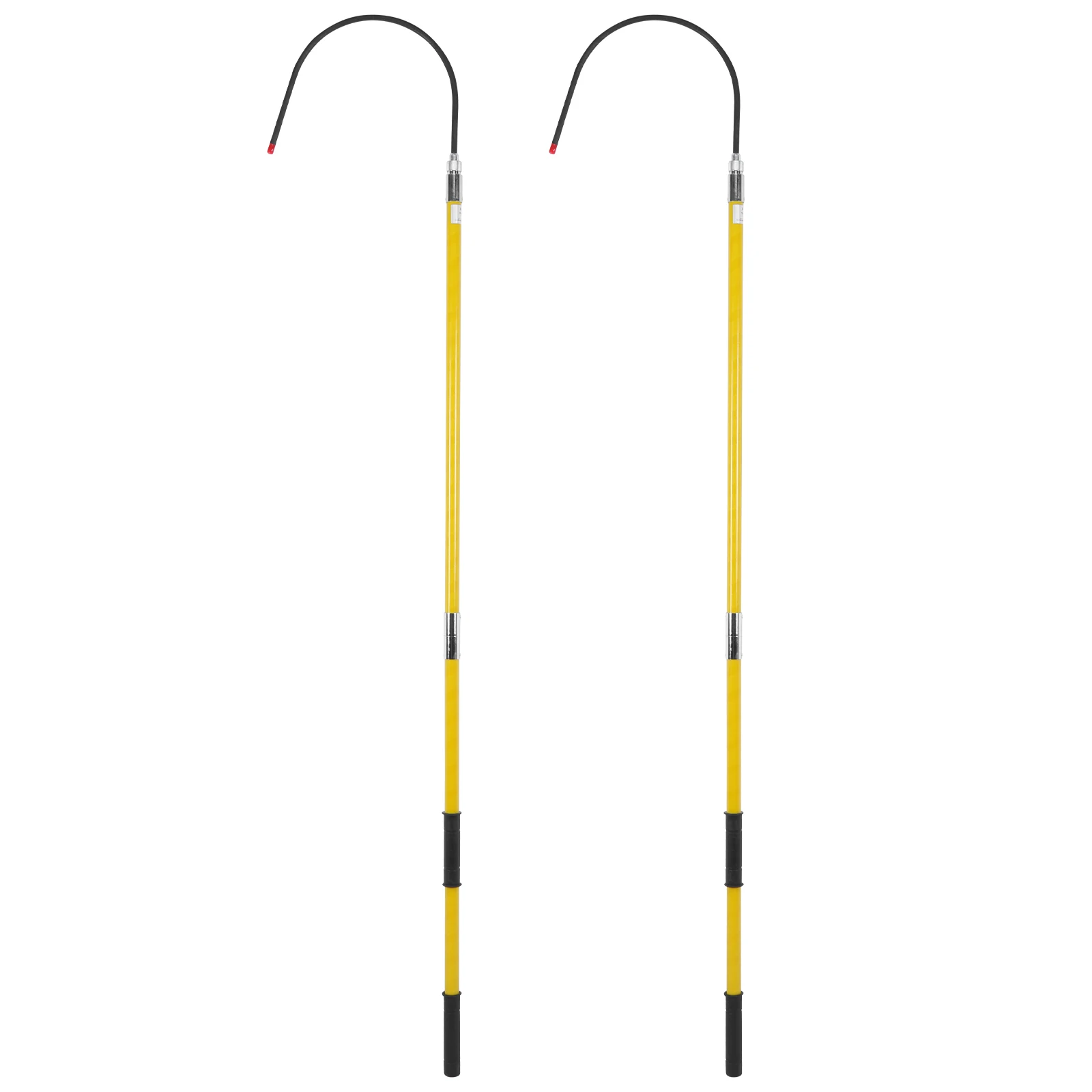 

2 шт. стекловолоконных опорных столбов 110 кВ, 6,5 футов/9,8 футов, с отверстием 20 дюймов и нескользящей ручкой ​ ​ Для пожарных и электромонтеров