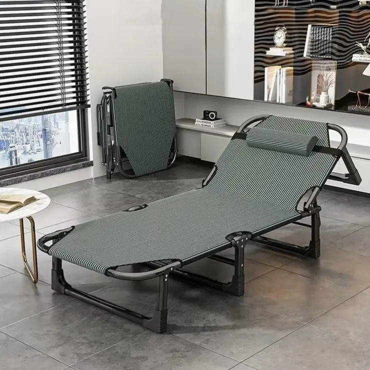 

Раскладная кровать, раскладная односпальная кровать, домашнее портативное кресло с креслом для офиса, простой обеденный перерыв, походная кровать, детская складная кровать