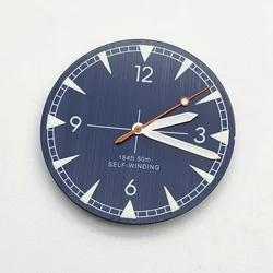 New Watch Part 33.5MM Dial Green Luminous Fit NH35 Miyota8215 Automatic Movement