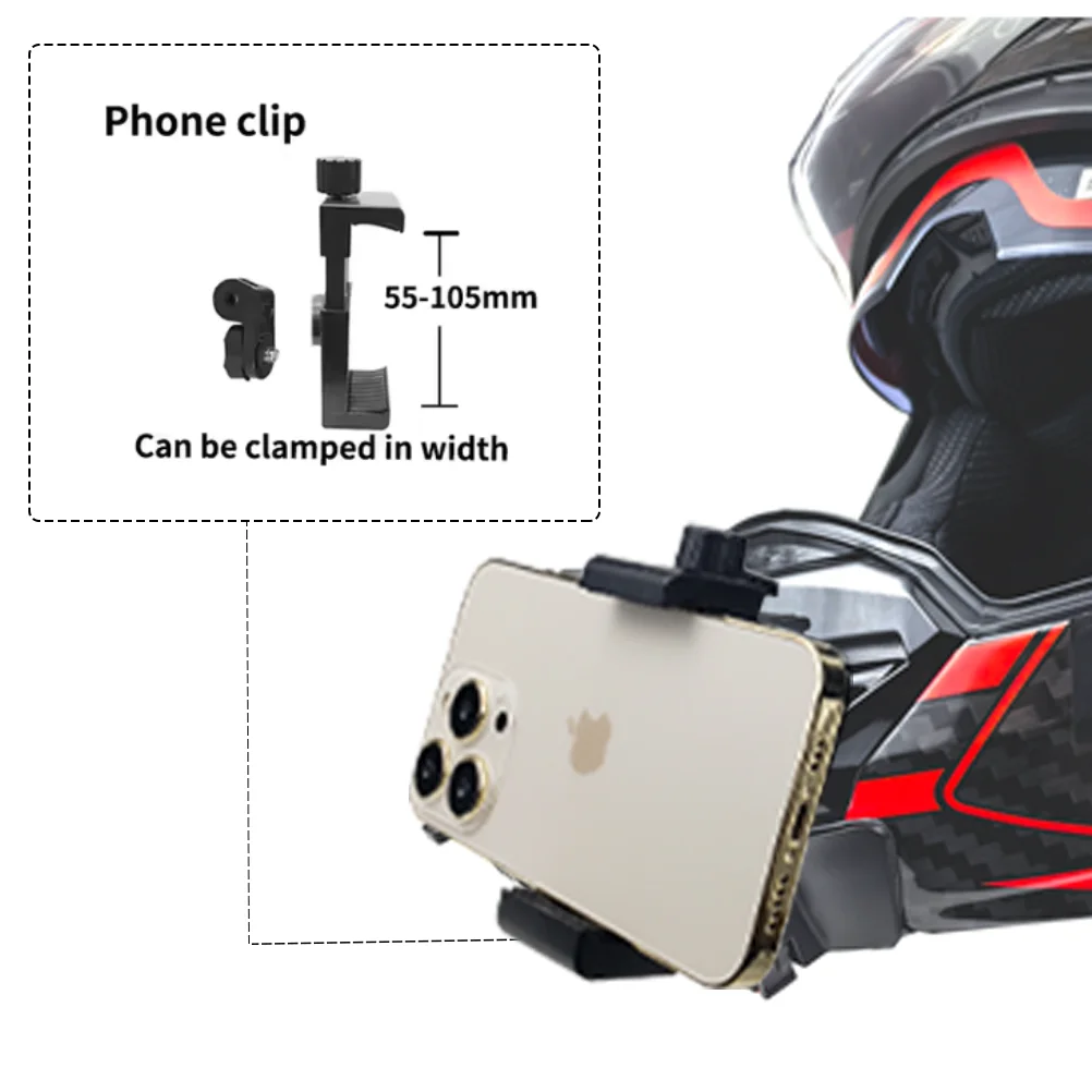 für LS2 FF901 Aluminium-Helm-Kinnhalterung für GoPro Hero 13 12 11 10 9 Insta360 X5 X4 X3 Ace Pro DJI Action 6 5pro 4 3 Kamera – Detail 9