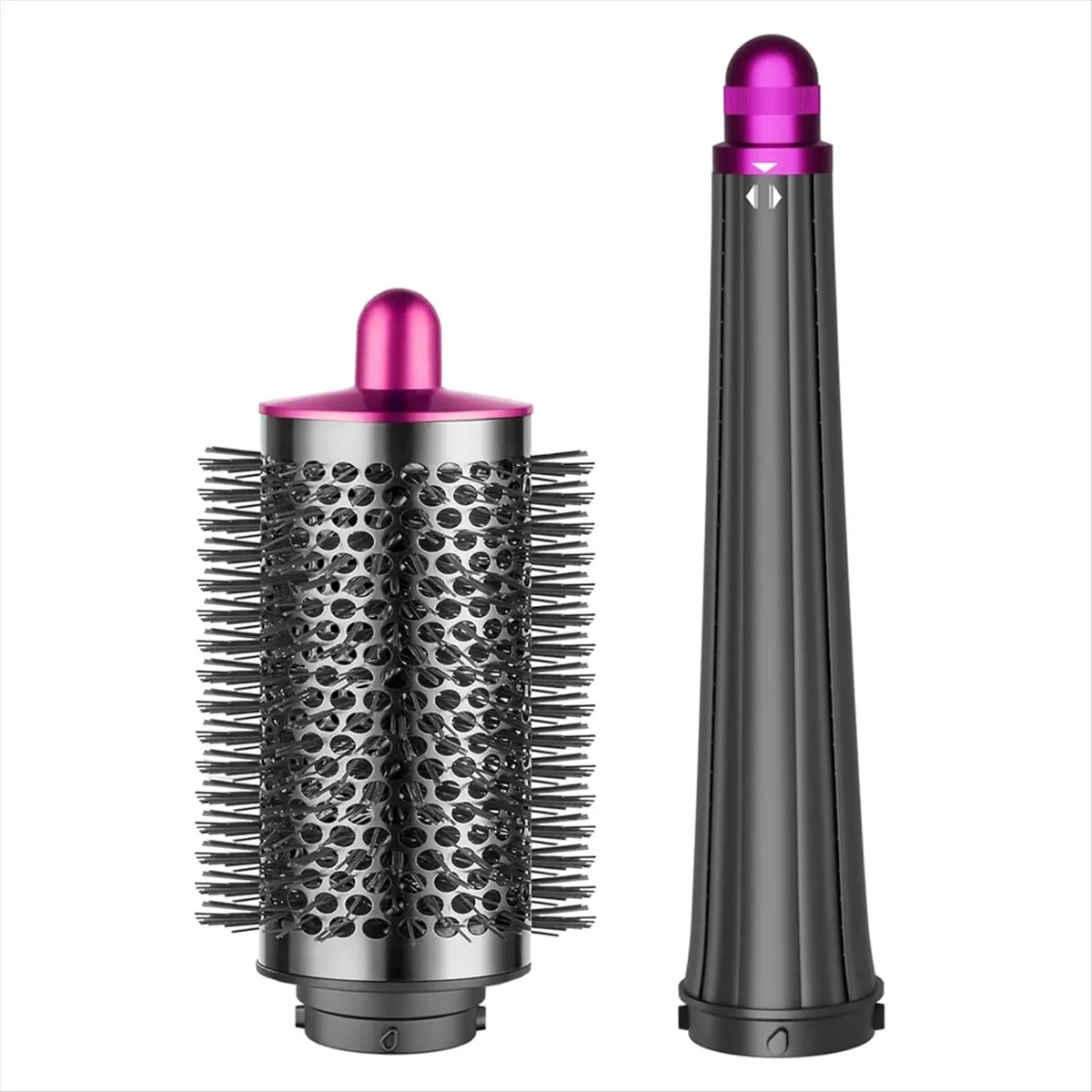 

20MM-36MM Long Barrels Attachment and Large Round Brush Attachment for , Barrels Curl and Wave Curl -BCBW