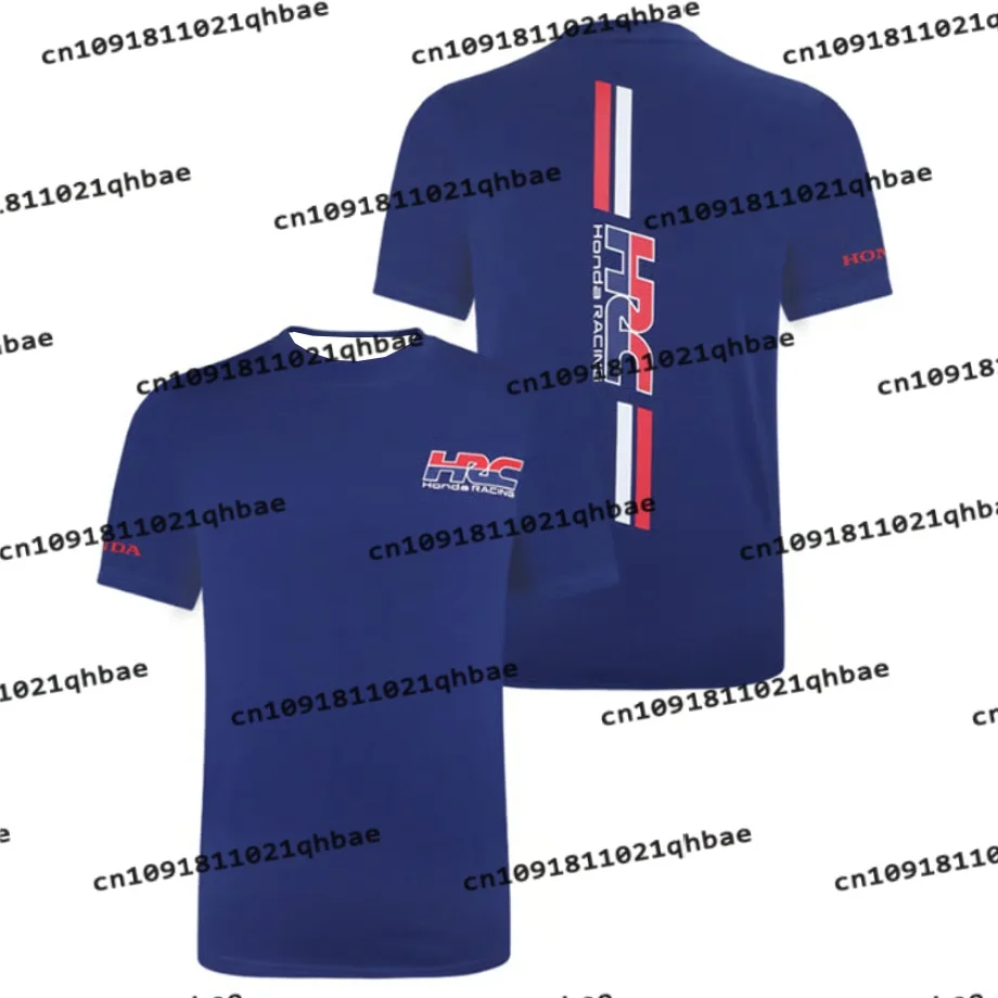 

Summer New Honda Short Sleeve T-Shirt Men And Women Motorcycle Racing Enthusiasts Oversized Breathable Speed Drying Sweatshirt