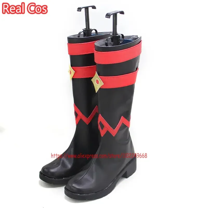 2025 aaa RealCos Genshin Impact Hilichurl أحذية كوسبلاي نظام Water Fire Ice Abyss Mage Hilichur