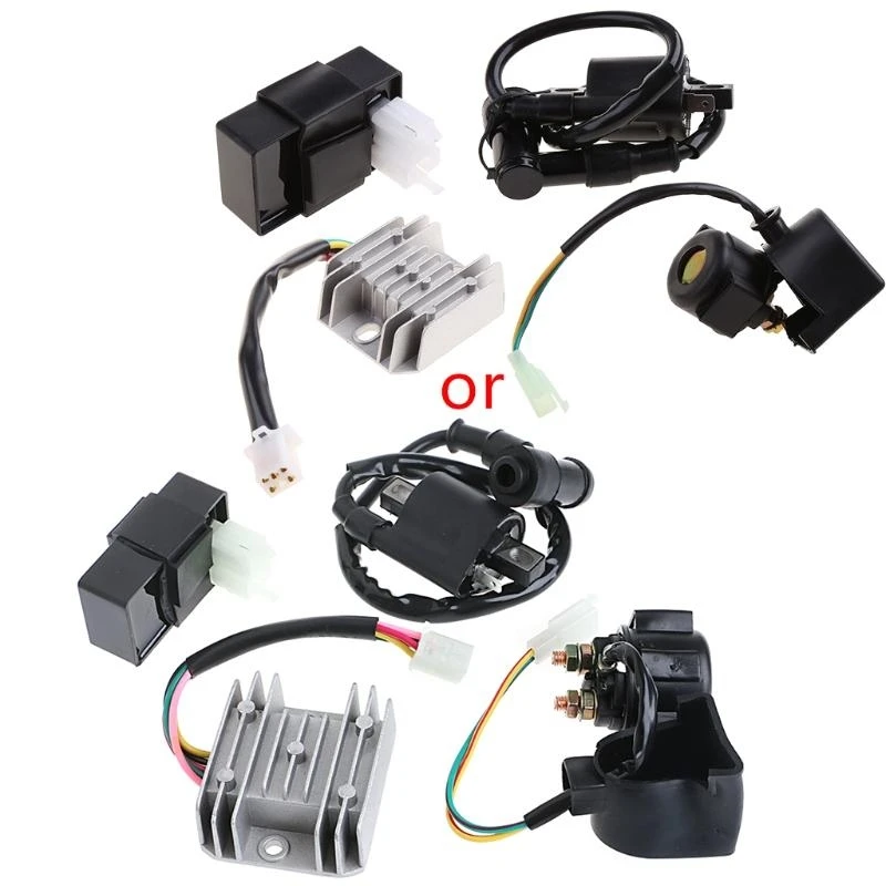 

P5ED Regulator Rectifier Relay Ignition Coil CDI for Chinese ATV Quad 150 200 250 cc