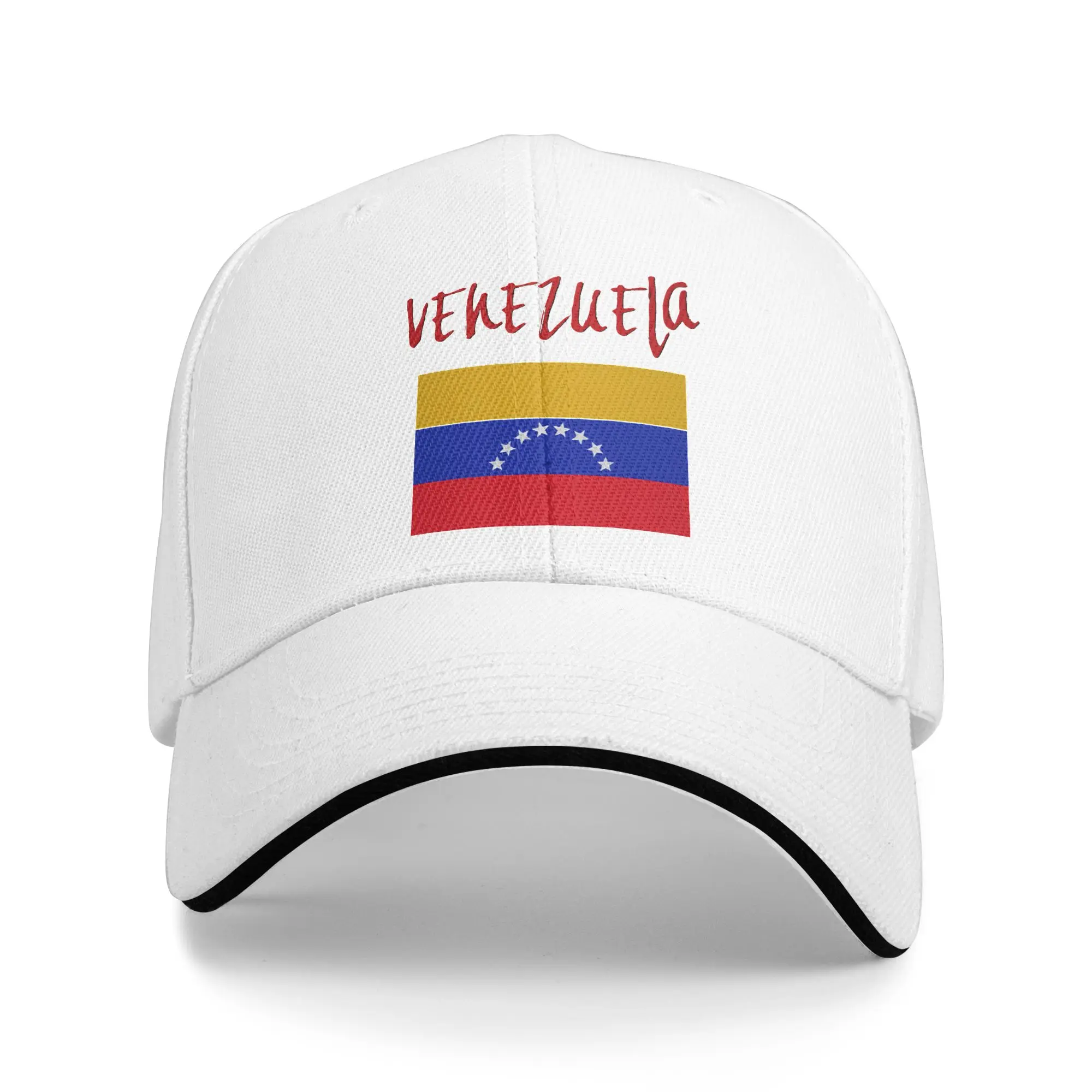 

Venezuela Sun Baseball Cap Summer Design Print Hip Hop Hats For Unisex-Teens Outdoor Sport Baseball Caps