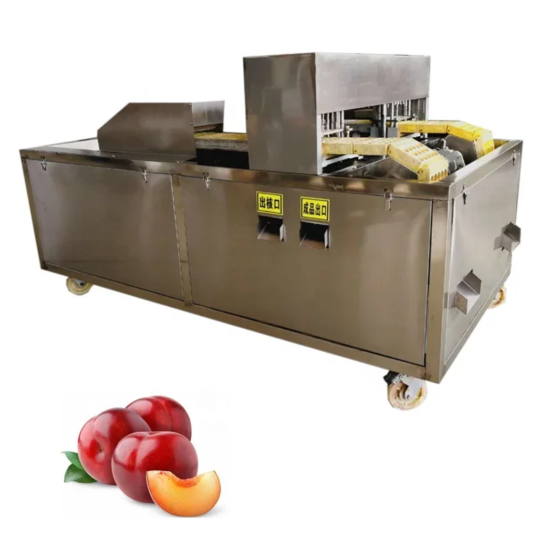 Pitting machine for fruit/Cherry Stoner peach pitting machine/red jujube stoning machine