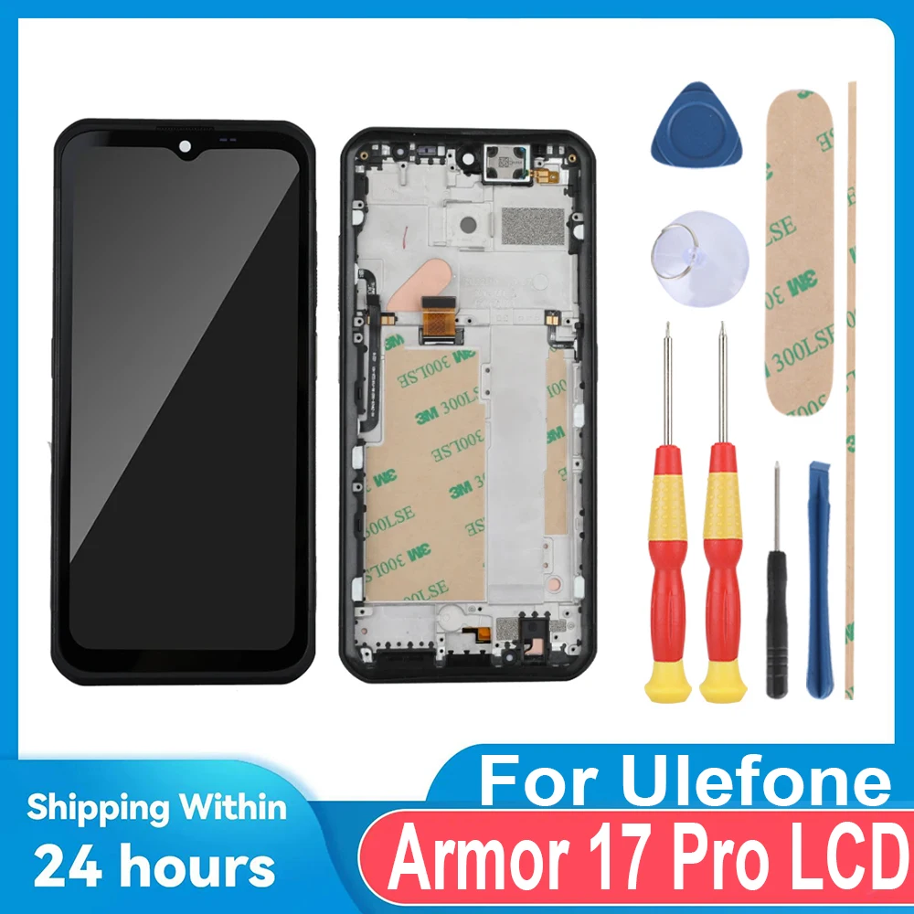 

Для Ulefone Armor 17 Pro/6,58 "HD + ЖК-дисплей + сенсорный экран + с рамкой