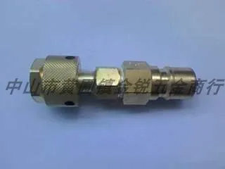 Leakage detection of CF2-2 refrigeration air conditioning shut-off valve vacuum filling refrigerant filling joint copper tube