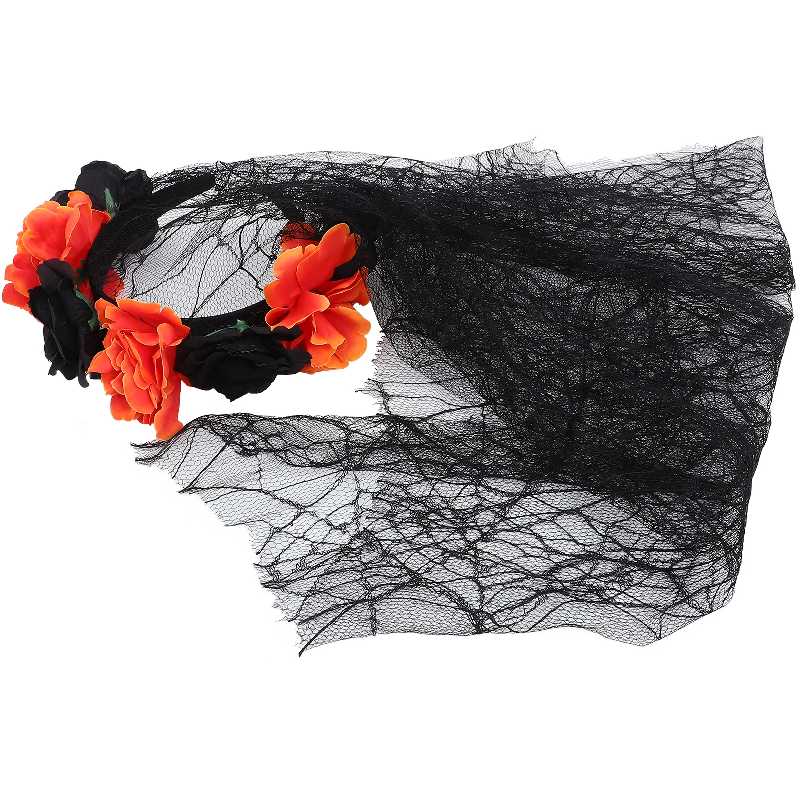 

Headband Halloween Party Adults Hair Band Wedding Headpiece Cosplay Decorative Flowers Design Photography Role