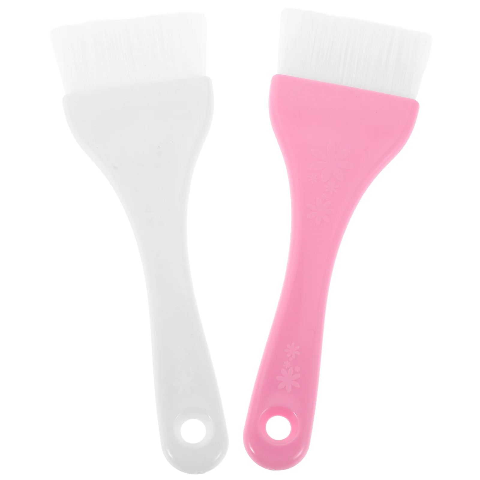 2Pcs Body Brush Set Large Size Soft Bristle Face Mask Applicator DIY Beauty Tool Full Body Skin Application Home Spa