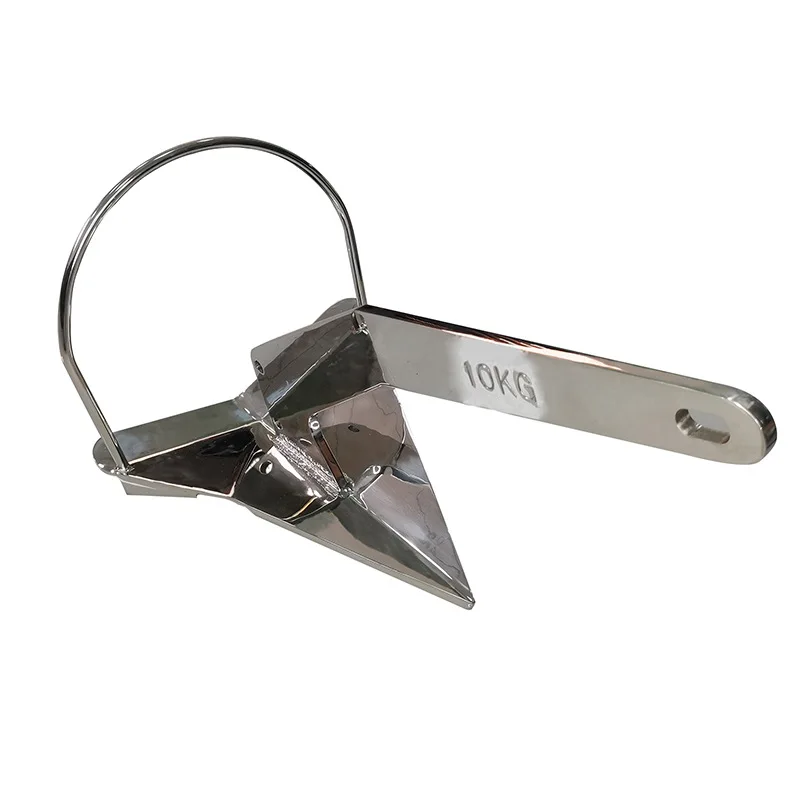 Ancre marine en acier inoxydable 316, ancre d'avion, ancre de bateau, ancre à grande poignée, accessoires de quincaillerie pour bateau et yacht