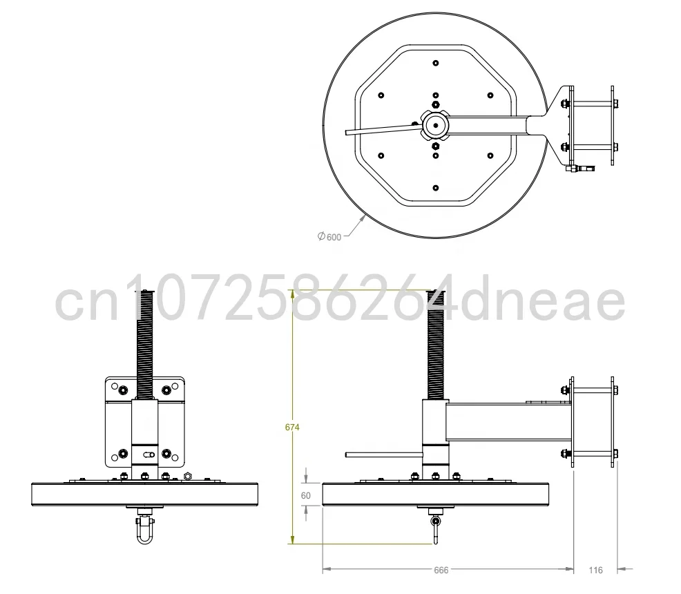 Minimize Vibration Optimize Rebound Boxing Speed Ball Swivel Adjustable Speed Bag Platform Kit