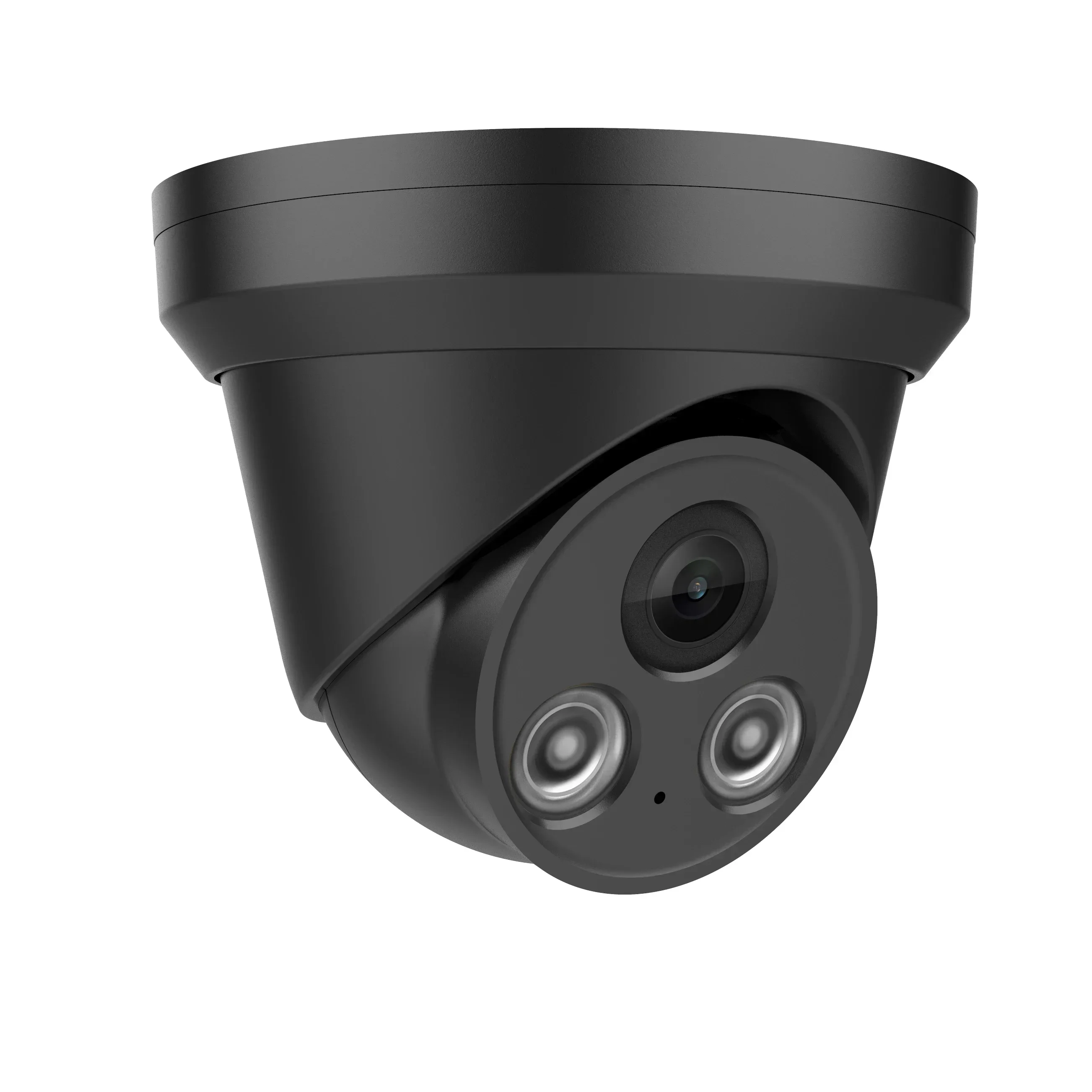 Vikylin CCTV Camera 8MP Black IP PoE Turret IR Camera Outdoor IP67 Waterproof WDR 4K Camera PG2385I