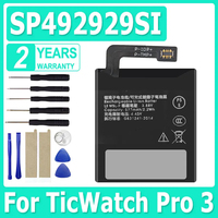 NEW Battery for TicWatch Pro 3 battery GPS Wear OS Smartwatch 3.88V 577mAh SP492929SI WH11013 + Tool