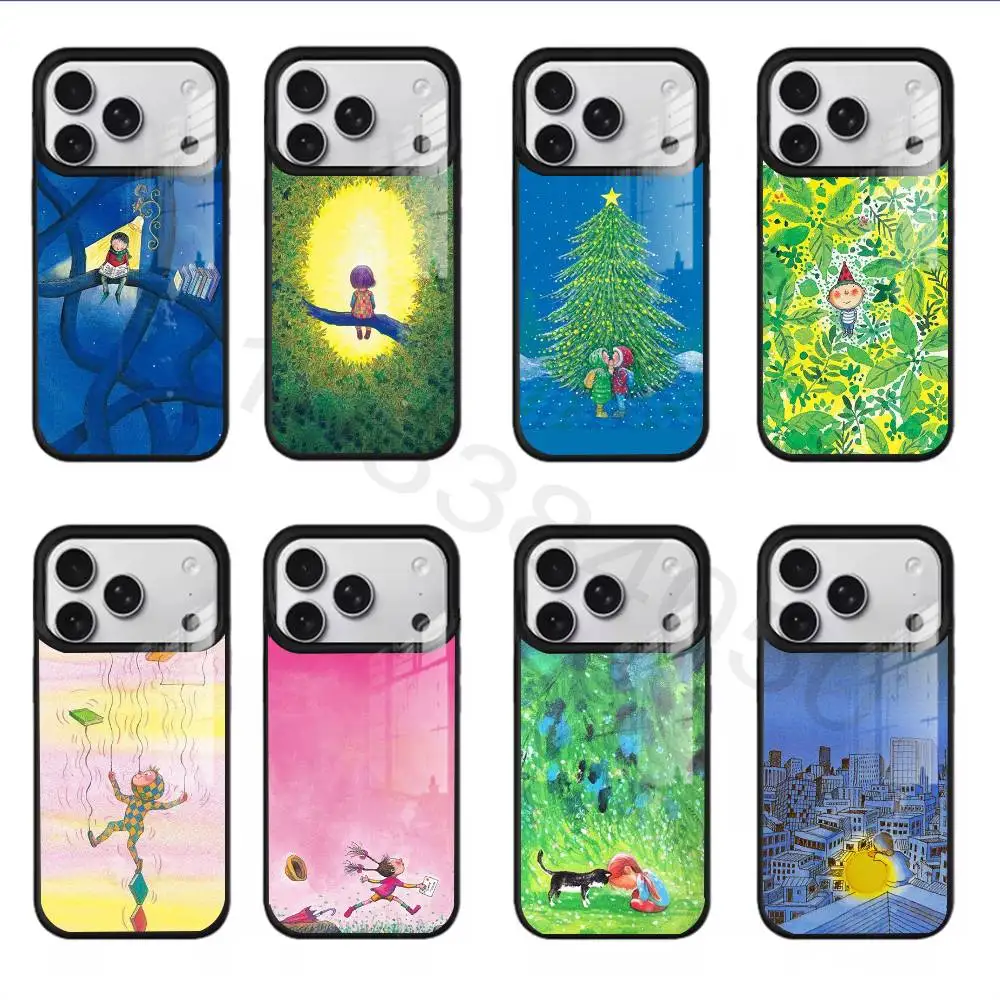 

Jimmy L-Liao Phone Case For iPhone 17,16,15,14,13,12,11,Pro,Max,Plus,Mini,SE4,E Magnetic For Magsafe Wireless