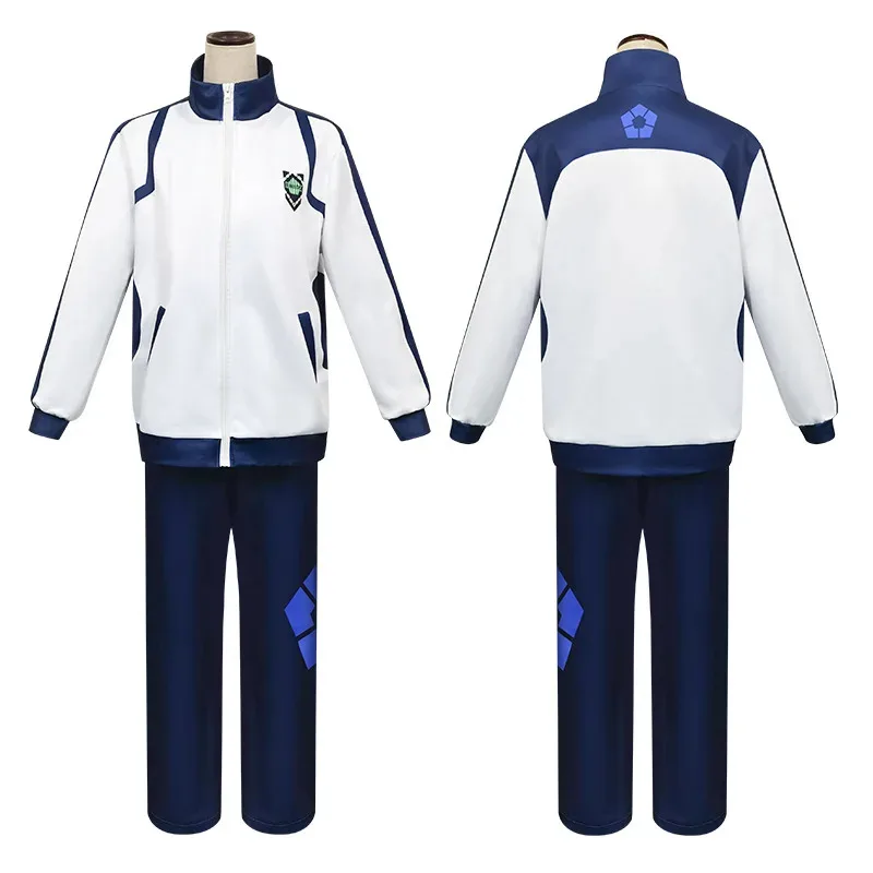 DY20Blue Lock Reo Nagi Bachira Isagi Chigiri 코스프레 의상 지퍼 스포츠웨어 트랙 슈트 운동복 할로윈 카니발 Costume25