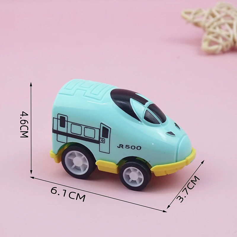 Mini tren extraíble de 5 piezas para niños, juguete de coche de dibujos animados, recompensa de jardín de infantes, rompecabezas divertido, regalo de cumpleaños y vacaciones