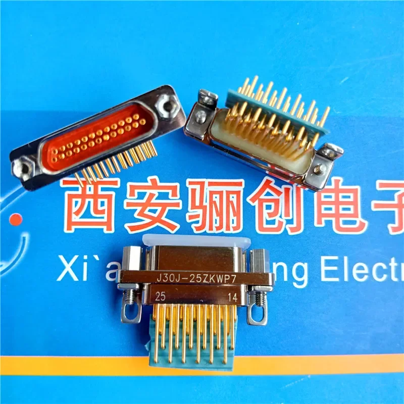 (1PC)J30J connector sockets J30J-25ZWP7, J30J-25ZKN, J30J-25ZWP7-J