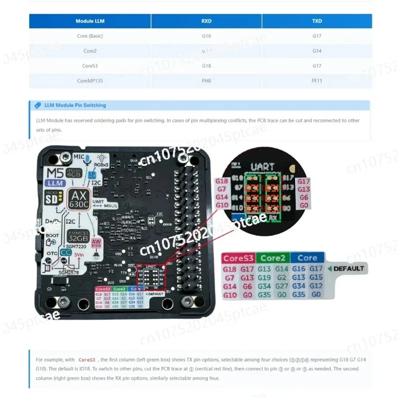 وحدة لوحة تطوير AI LLM (نموذج اللغة الكبيرة) (AX630C) Edge مناسبة لتشغيل النماذج غير المتصلة بالإنترنت #4