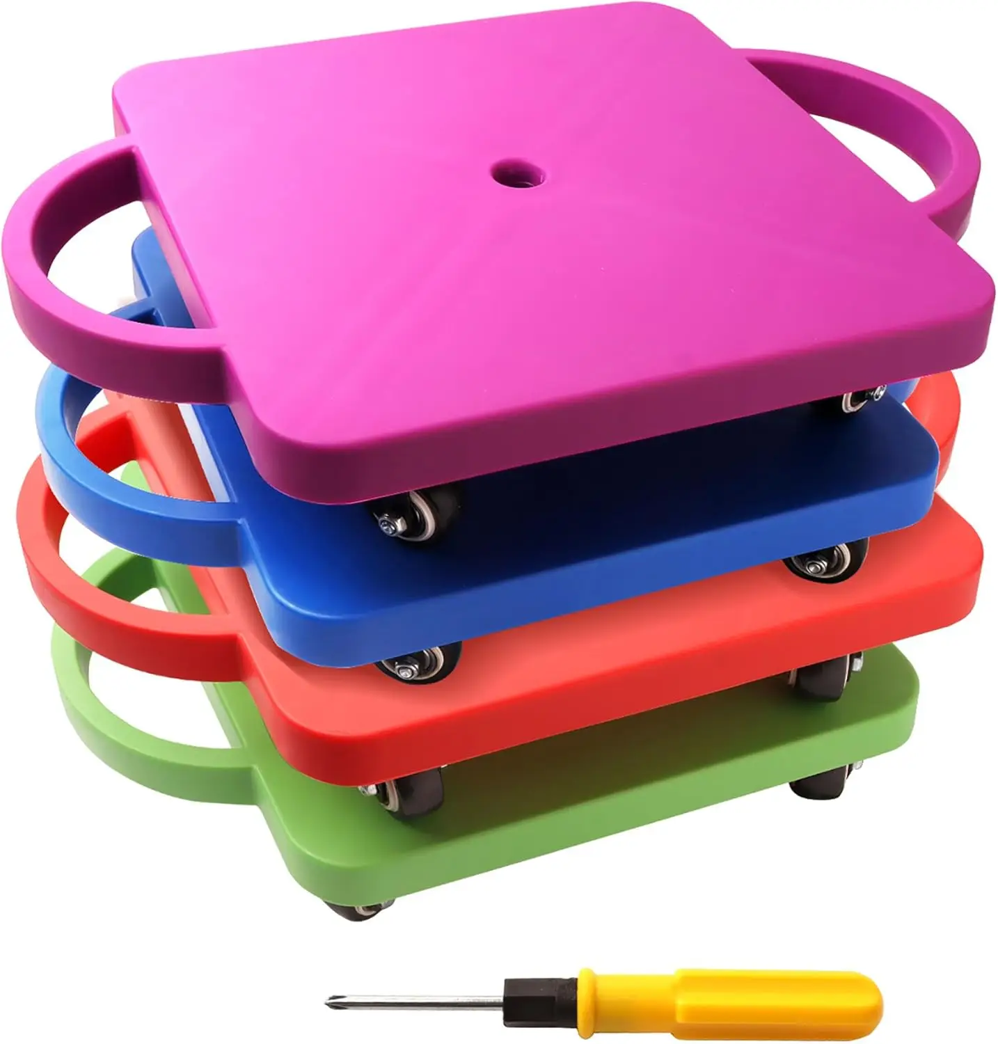 

Доска для самоката в тренажерном зале с ручками, самокат для сидения для детей, игровое оборудование в помещении, забавная доска для самоката с не оставляющимся пластик