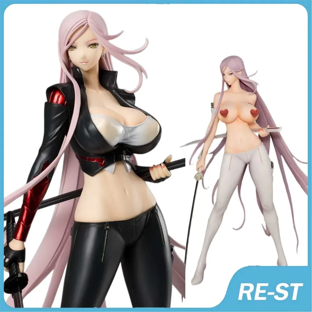 

26CM Anime Orchid Seed Triage X Yuko Sagiri Ver.Darkness Sexy Girl 1/7 PVC Action Figure Adult Collection Hentai Model Doll Toy