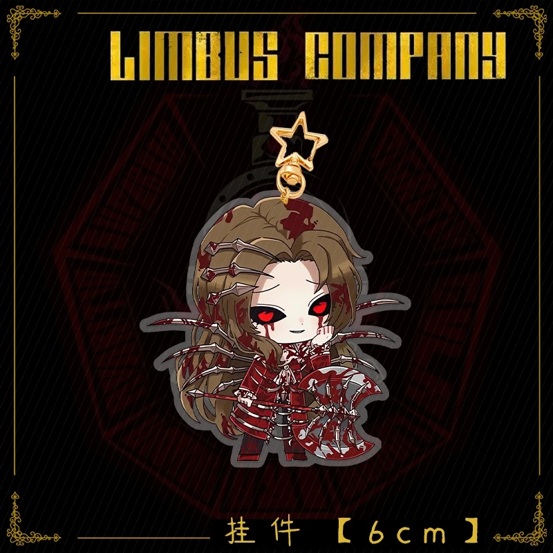 Actionfiguren Anime Limbus Company Don Quixote Heathcliff Outis Faust Gregor Hong Lu Acryl Anhänger Kinder Weihnachtsgeschenk