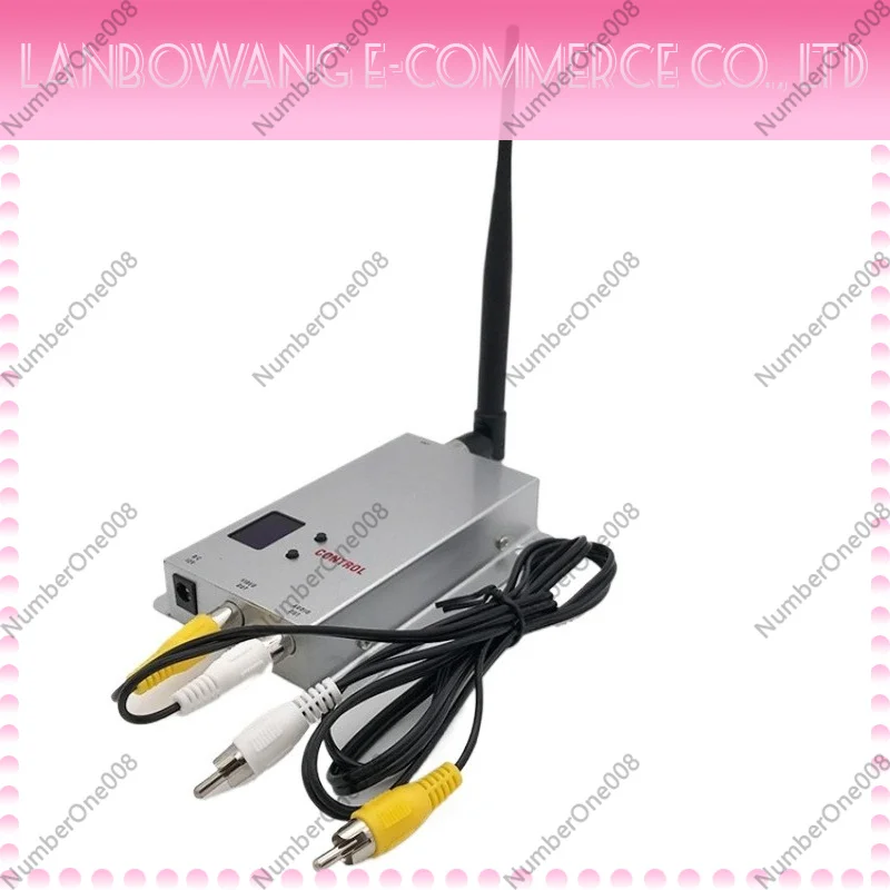 1.2G 1.5W Transmitter Receiver Wireless FPV Video Transmission for RC FPV Drone Quadcopter Aerial Photography