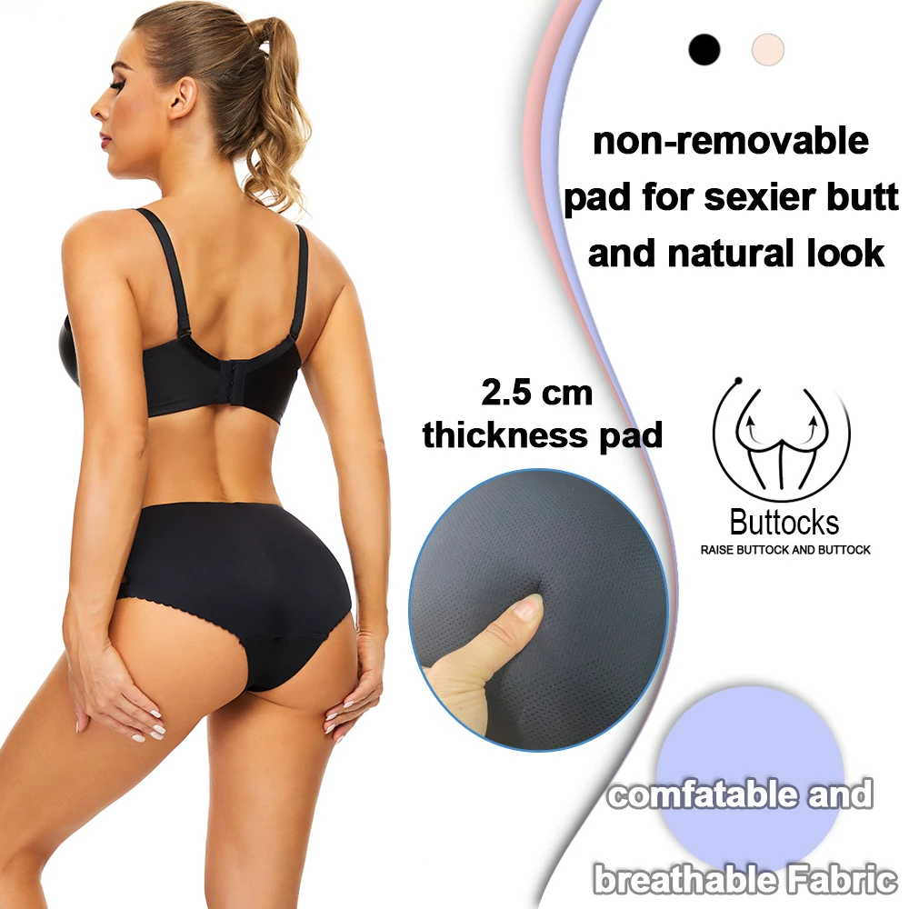 SEXYWG Butt Lifter Panties Hip Shapewear for Women Fashion Fake Booty Ass Body Shaper Hip Enhancer Push Up Shaper Panties