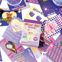 50pcs/lot Kawaii Scrapbook Sticker Age Prologue Scrapbooking Supplies diary Planner Decorative Craft Stationery Sticker