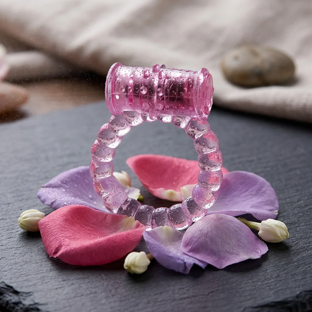 Lasting Cock Rings Vibrator Delay Premature Ejaculation Lock Fine Sex Toys Product For Men Dildo Extender Beads Adult Massage - view 4