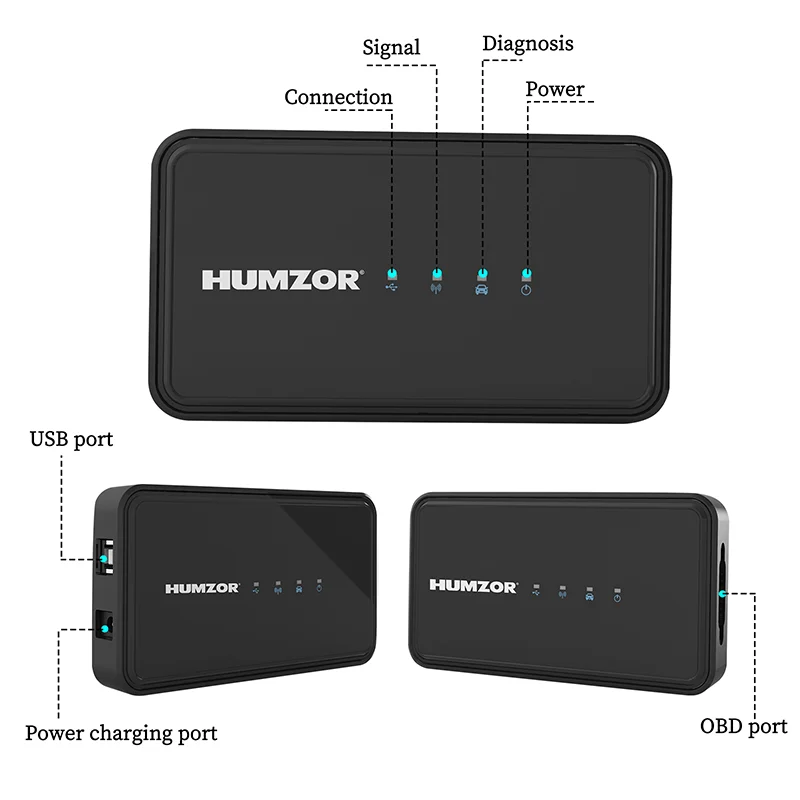 HUMZOR NexzSYS NS906 Car And Truck Diagnostic Tools Support 35 Special Functions Multi-languages