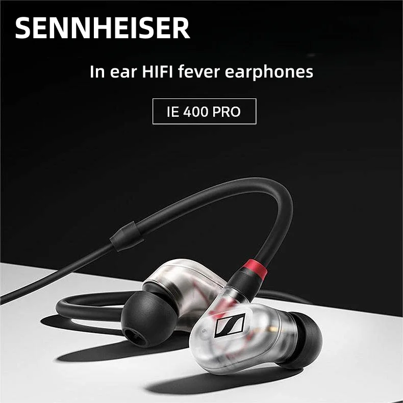 

Оригинальные наушники Sennheiser IE40Pro с точной звукоизоляцией, проводные спортивные наушники для бега, наушники для мониторинга активности