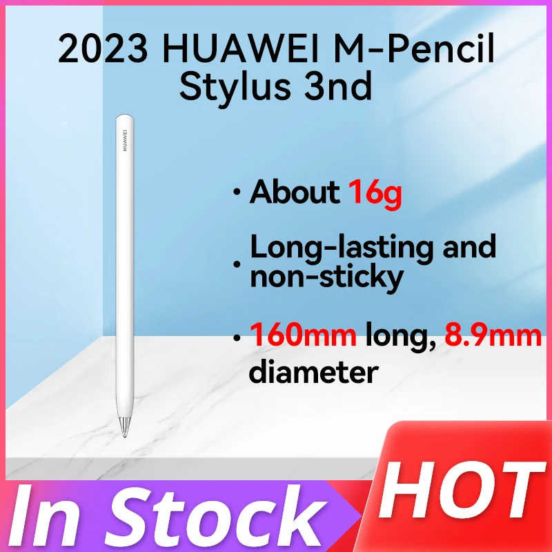 New HUAWEI M-Pencil 3rd Generation Stylus Capacitive Pen 2023 Version for MatePad Pro 13.2/11/12.6 MatePad Paper Touch Pen