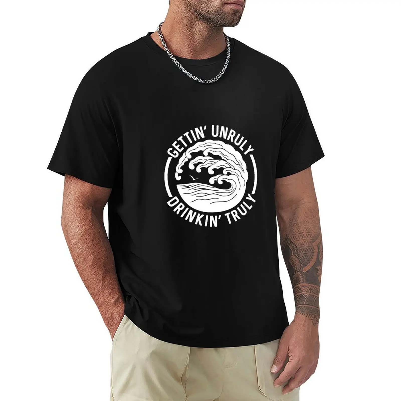 Gettin' Unruly Drinkin' Truly Hard Seltzer Claw T-Shirt man t shirts graphic T-Shirt