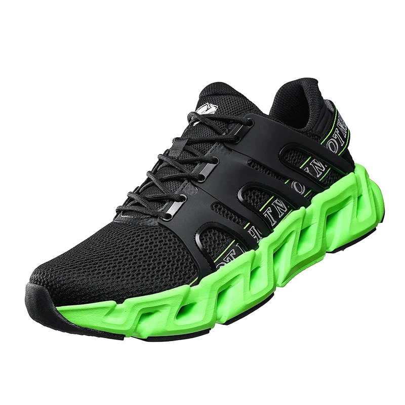 Men'S Spring And Autumn Sports Running Shoes Outdoor Comfortable Breathable Soft Soled Height Raising Casual Men'S Shoes 39-46