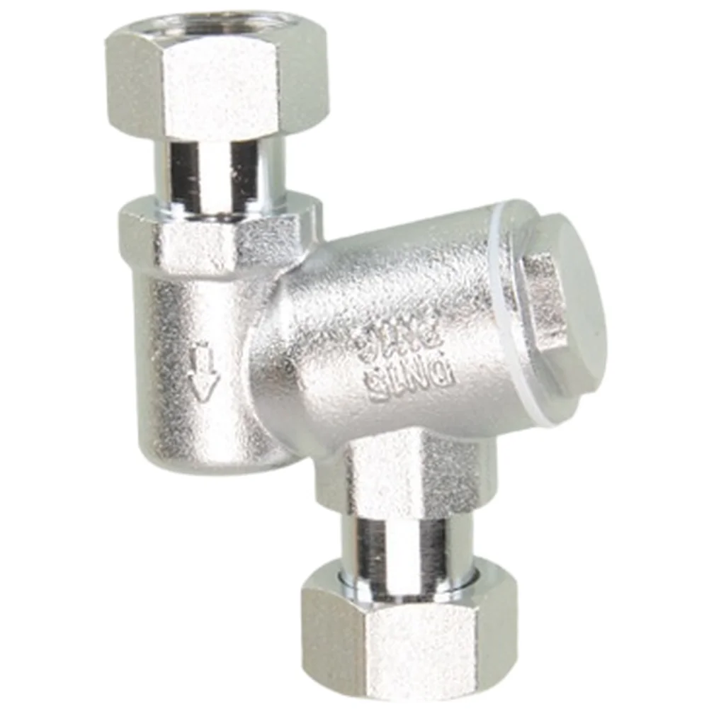 Electric Water Heater Pre-filter 4-point Brass Water Filter Washing Machine Toilet Angle Valve Water Purification Equipment
