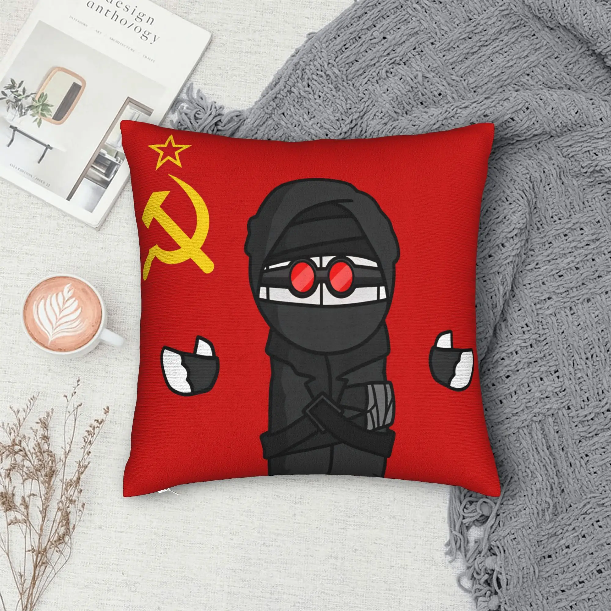 MADNESS COMBAT Pillowcases  Cute Funny Pillow Case For Office Car Home Decor Comfy Pillow Cover