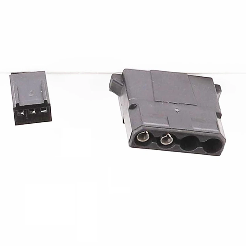 10Pcs IDE To 3 Pin Fan Power Cable Molex D Plug Power To 3 Pin Connector Computer PC Cooling Convertor Cable