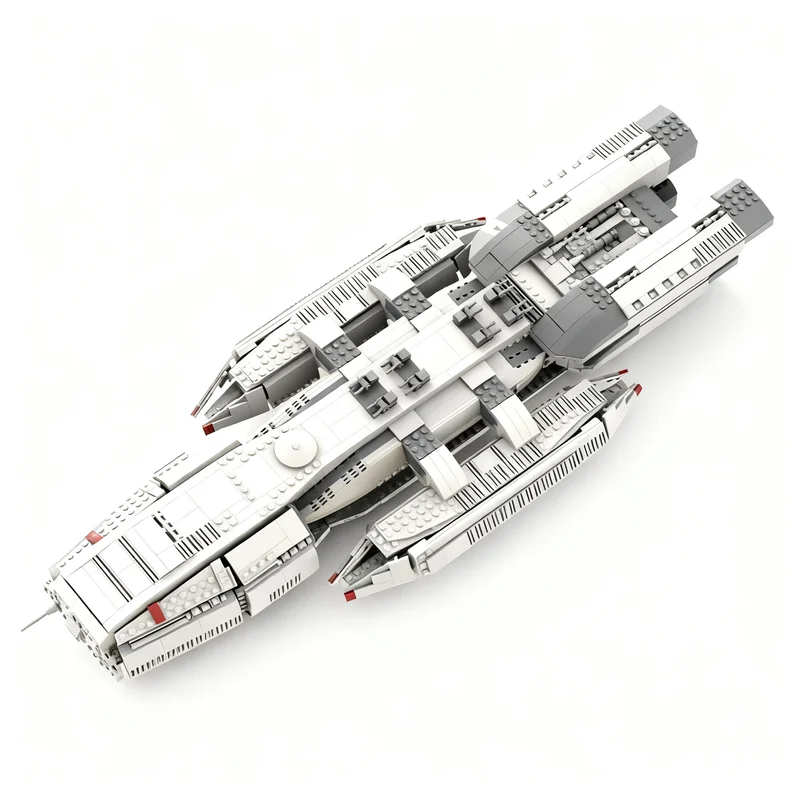 2168pcs MOC Battlestar Galactica Large Version Model Building Blocks Architecture Toys Christmas Gifts Brick Display Assemble