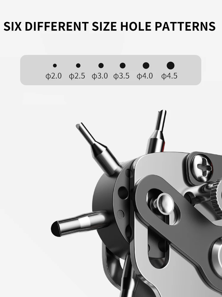 Hole Punch Plier New Design Eyelet Puncher DIY Tool Watchband Strap Household Punching Leathercraft Leather Belt