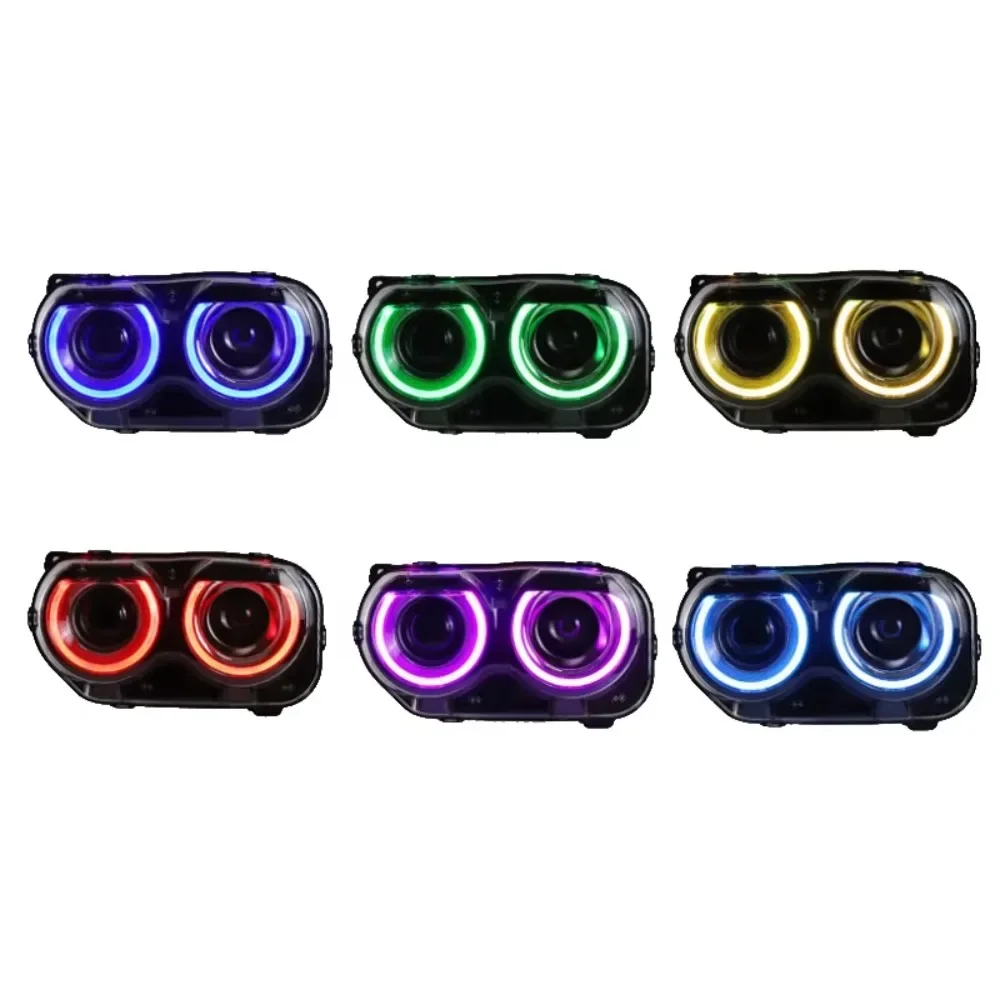 

Фара 2008 2014, обновление фар, светоизлучающий диод RGB Edition