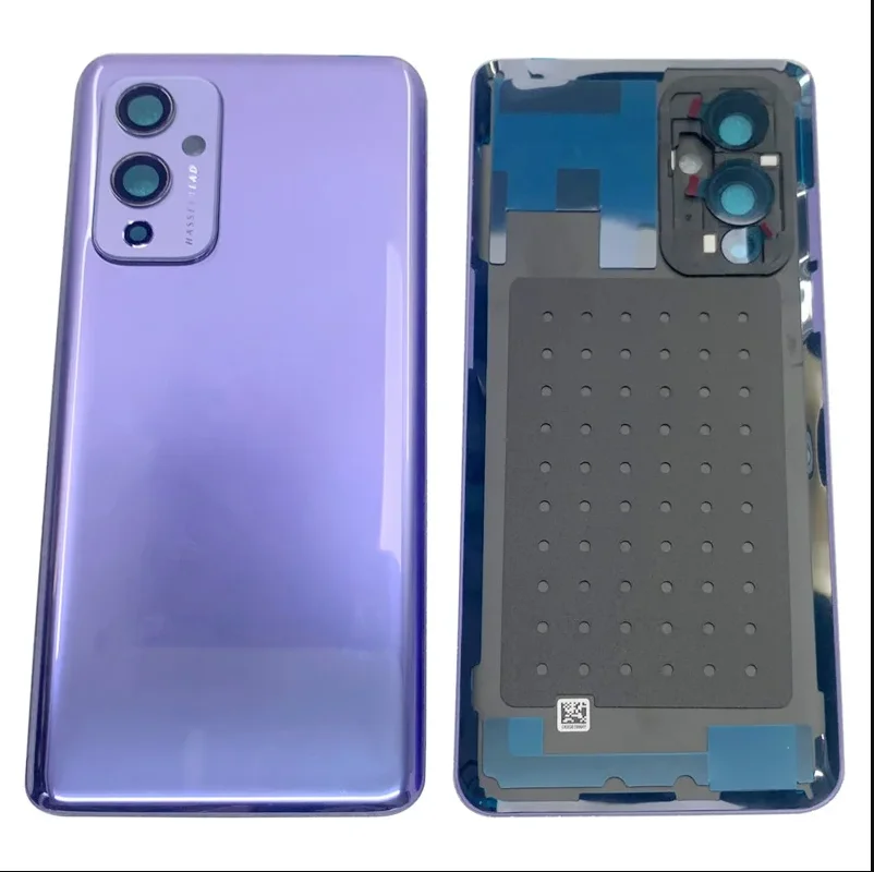 Battery Cover Rear Door Housing For OnePlus 9 LE2113 LE2111 Back Cover with Camera Frame Logo Replacement Parts