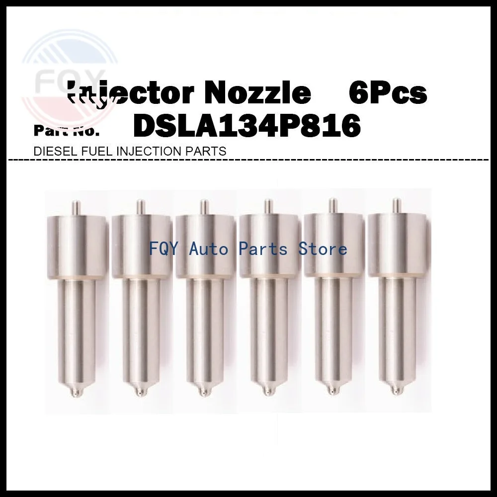6X Inyectores Diésel de Alta Calidad para IVECO EUROSTAR EUROTECH 400 440, Punta de Inyector DSLA134P816
