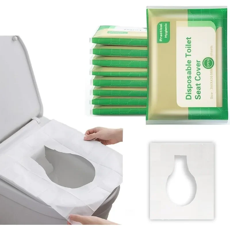 Disposable Toilet Seat Cover Paper Toilet Seat Cover Disposable Toilet Seat Cover Suitable for Home Public Restroom Hotel Travel