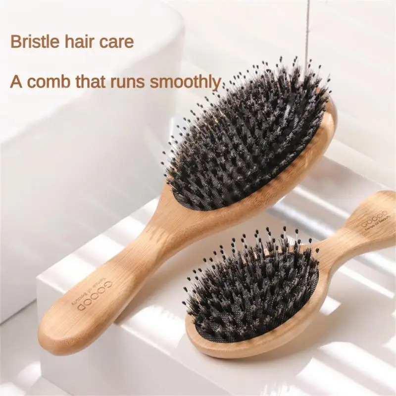 Ladies Comb Hair Growth Long Hair Ladies Only Household Use Bristle Comb Oval Brush Scalp Massage Massage Meridian Head Portable