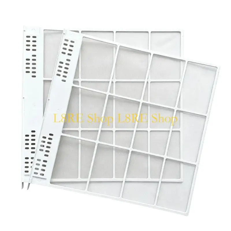 L8RE Home Air Conditioner Replacement Filter Screen, ABS 2 Count Set